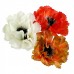 Штучні квіти букет чорнобривці триколірні, 51см