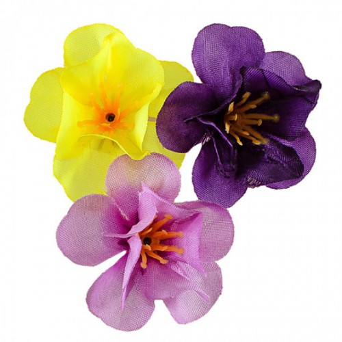 Штучні квіти букет фіалки декор, 35см