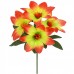Штучні квіти букет бордюрний атласний лілія велика, 21см