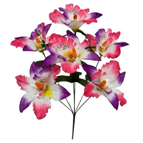 Штучні квіти букет орхідея Самба, 51см