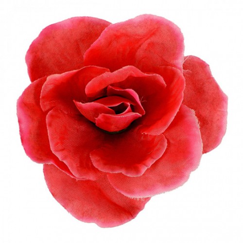 Искусственные цветы букет роз в розетке, 19см