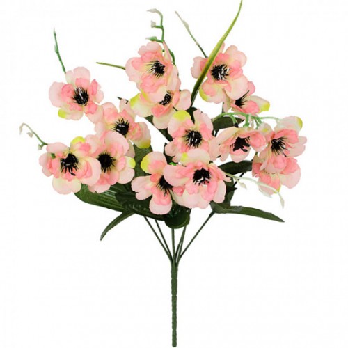 Штучні квіти букет сакура велика звисаюча, 38см