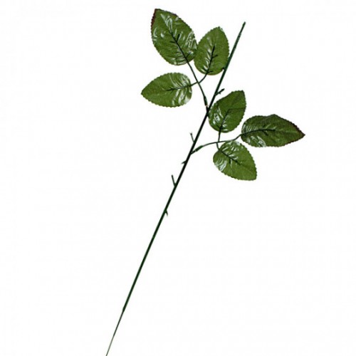 Нога 1-ка с листьями розы, 45см